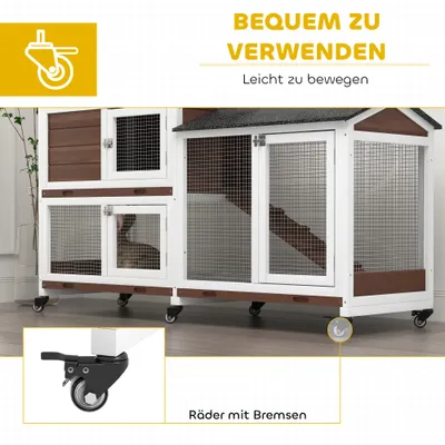 PawHut Hasenstall PawHut Hasenstall