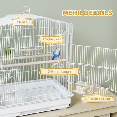 PawHut Vogelkäfig