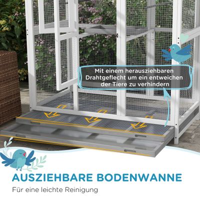 PawHut Vogelkäfig