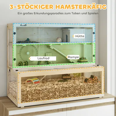 PawHut Hamsterkäfig