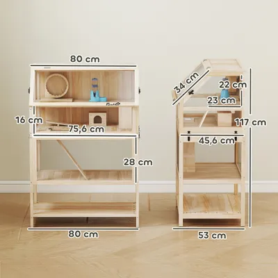 PawHut Hamsterkäfig