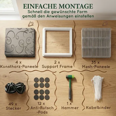 PawHut Kleintiergehege