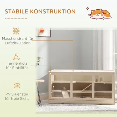 PawHut Hamsterkäfig