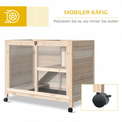 PawHut Hasenstall