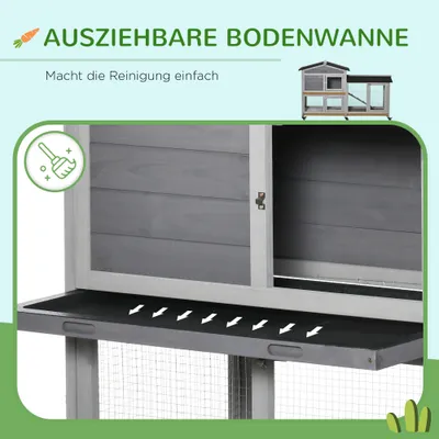 PawHut Hasenstall