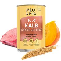 Packung Milo & Mia Kalb, Kürbis & Hirse