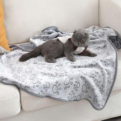 Pawffee Alfombra plegable para gatos – manta cálida perros gatos 104x76 cm