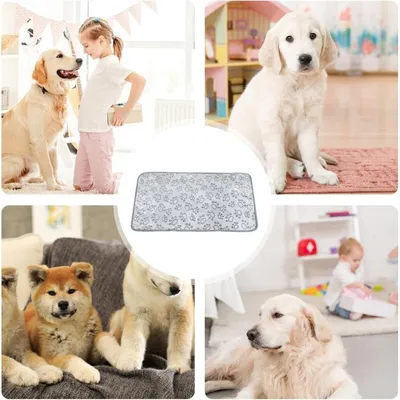 Pawffee Alfombra plegable para gatos – manta cálida perros gatos 104x76 cm