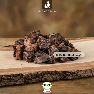 Liebesgut Hunde-Snack Bio Rind Lunge Trainingshappen