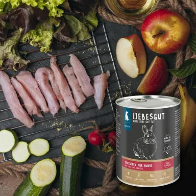 Liebesgut Hundefutter Probierpaket Hund Sensitiv 8 x 800 g