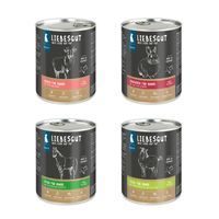 Packung Liebesgut Tiernahrung Liebesgut Hundefutter Probierpaket Hund Sensitiv
