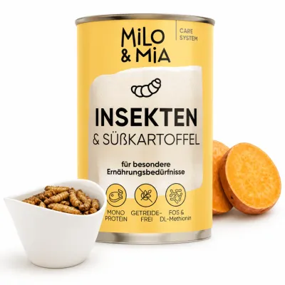 Milo & Mia - Insekten & Süßkartoffel