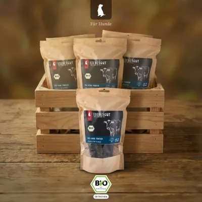 Liebesgut Hunde-Snack Bio Rind Pansen Liebesgut Hunde-Snack Bio Rind Pansen