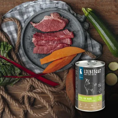 Liebesgut Hundefutter Friss-dich-satt Paket Sensitiv 24 x 400 g