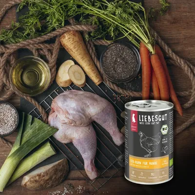 Liebesgut Hundefutter Probierpaket Hund Adult & Sensitiv 14 x 400 g