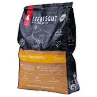 Packung Liebesgut Tiernahrung Liebesgut Hundefutter Hunde Trockenfutter Bio-Huhn
