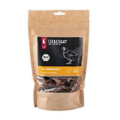 Liebesgut Hunde-Snack Bio Hähnchenhals