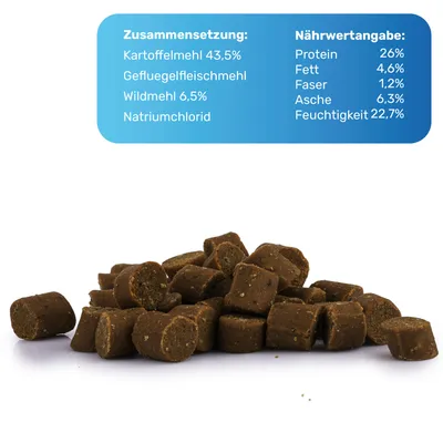 BluePet Softies Wild, Snack für Hunde, Weiche Leckerchen fürs Training