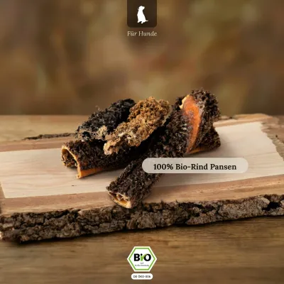 Liebesgut Hunde-Snack Bio Rind Pansen Liebesgut Hunde-Snack Bio Rind Pansen