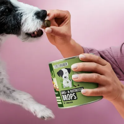 Tierliebhaber Gras & Kotfresser Drops für Hunde Tierliebhaber Gras & Kotfresser Drops für Hunde