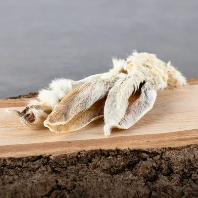 Liebesgut Hunde-Snack Kaninchen Ohr mit Fell Liebesgut Hunde-Snack Kaninchen Ohr mit Fell