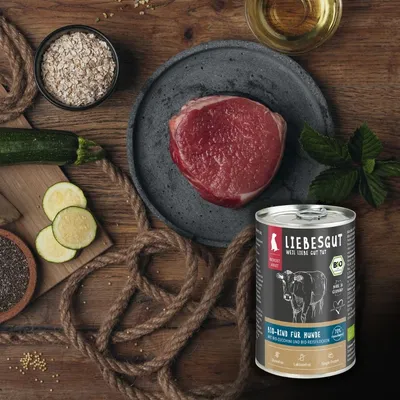 Liebesgut Hundefutter Probierpaket Hund Adult 6 x 400 g
