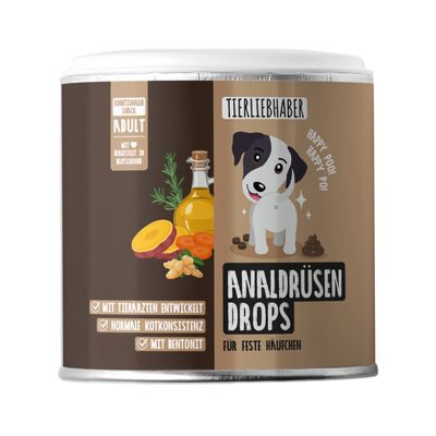 Tierliebhaber Analdrüsen Drops für Hunde