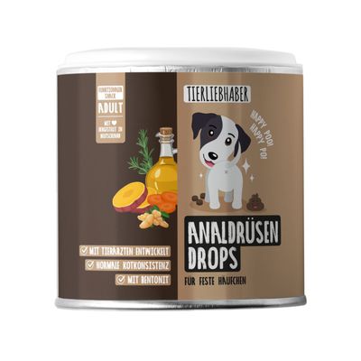 Tierliebhaber Analdrüsen Drops für Hunde