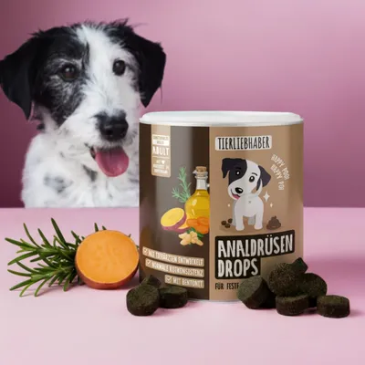 Tierliebhaber Analdrüsen Drops für Hunde