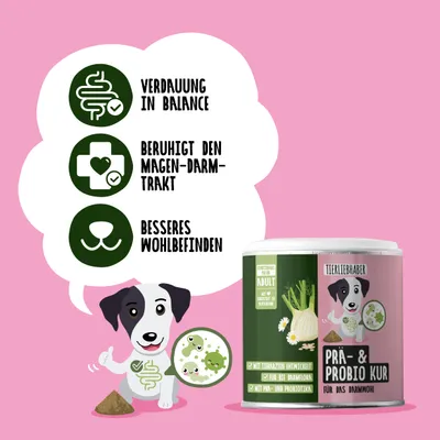 Tierliebhaber Prä & Probio Kur für Hunde