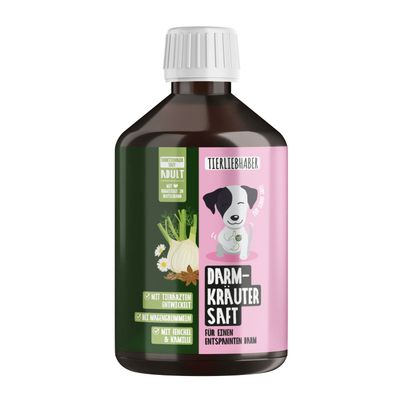 Tierliebhaber Darmkräuter Saft für Hunde