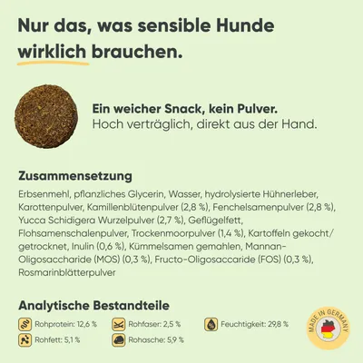Milo & Mia Belly Bites – Präbiotischer Snack für Magen & Darm