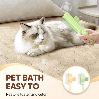 Brosse autonettoyante 1 clic démêlage enlève poils Brosse autonettoyante 1 clic démêlage enlève poils