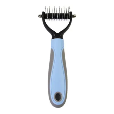 Brosse démêlante anti-nœuds sous-poil chien/chat poils longs Brosse démêlante anti-nœuds sous-poil chien/chat poils longs