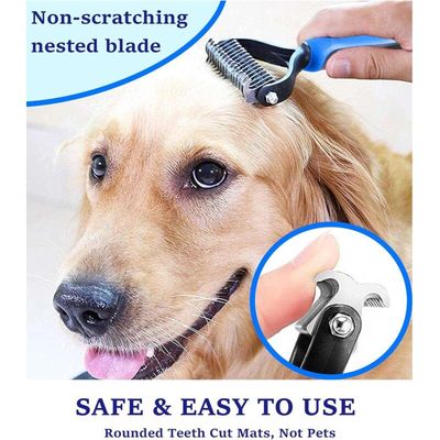 Brosse démêlante chien chat sous-poil