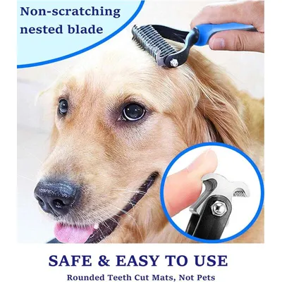 Brosse démêlante chien chat sous-poil Brosse démêlante chien chat sous-poil