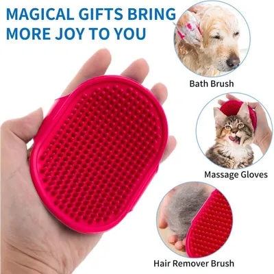Brosses silicone x2 chien/chat, bain, massage nettoyage Brosses silicone x2 chien/chat, bain, massage nettoyage