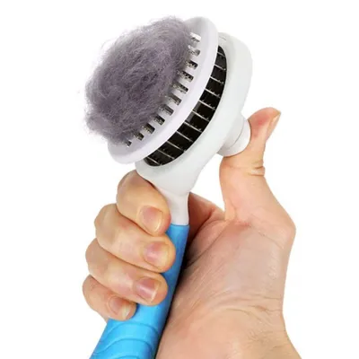 XISRENS - Brosse autonettoyante - Ergonomique chiens/chats/lapins XISRENS - Brosse autonettoyante - Ergonomique chiens/chats/lapins