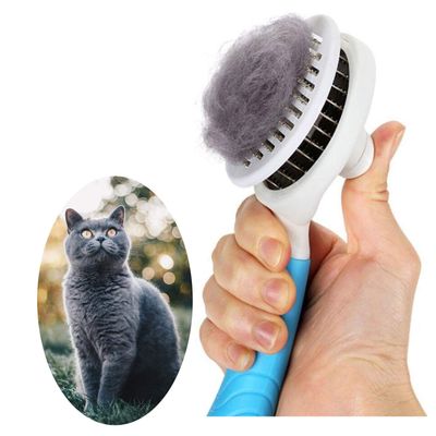 Selbstreinigende Bürste: ergonomisch, Hunde/Katzen/Kaninchen langem/kurzem