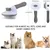 Brosse chat autonettoyante, enlève sous-poil efficacement Brosse chat autonettoyante, enlève sous-poil efficacement