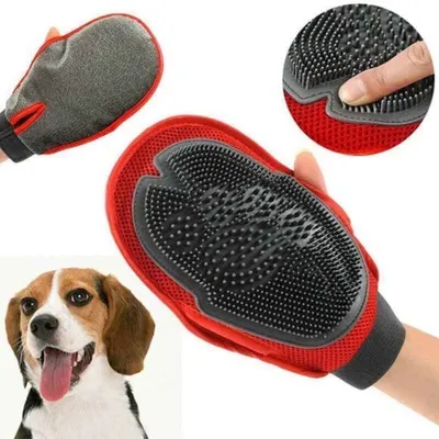 Gants anti-poils : brosse, massage, toilettage chiens/chats Gants anti-poils : brosse, massage, toilettage chiens/chats