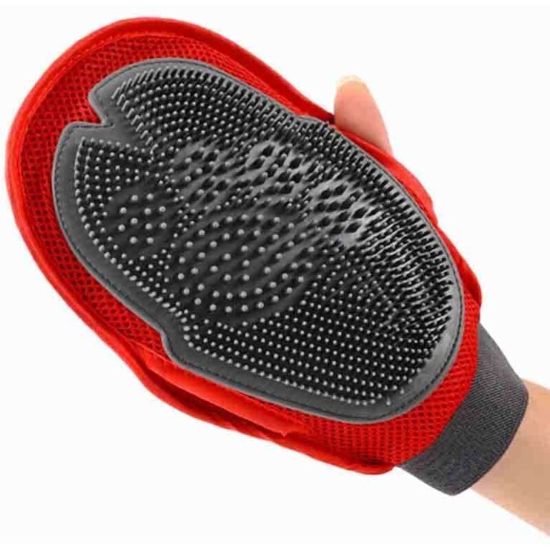 Anti-Haar-Handschuhe: Bürste, Massage, Fellpflege für Hunde/Katzen