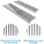 Peignes inox pro démêle nœuds chiens/chats poils longs Peignes inox pro démêle nœuds chiens/chats poils longs
