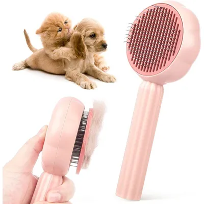 CSPARKV - Brosse autonettoyante 1 clic chiens/chats CSPARKV - Brosse autonettoyante 1 clic chiens/chats
