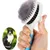 Brosse autonettoyante : enlève poils 1 clic Brosse autonettoyante : enlève poils 1 clic