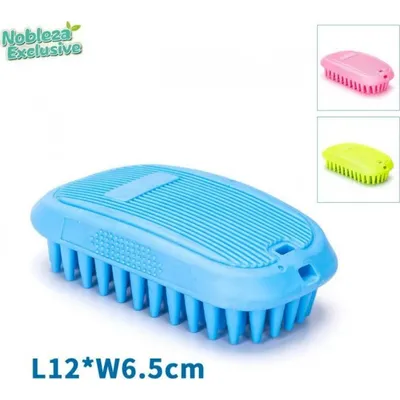 BluePet - Brosses bain x2 - Caoutchouc souple, massage BluePet - Brosses bain x2 - Caoutchouc souple, massage