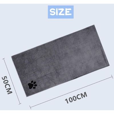 MINKUROW - Serviette Chien Microfibre - Séchage Rapide