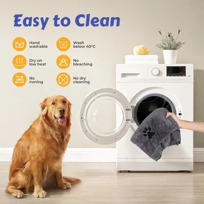 MINKUROW - Serviette Chien Microfibre - Séchage Rapide