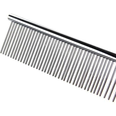 Peigne pro inox - Anti-nœuds poils longs chien