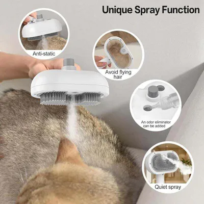 Hekasvm - Brosse à vapeur 3 en 1 rechargeable Hekasvm - Brosse à vapeur 3 en 1 rechargeable